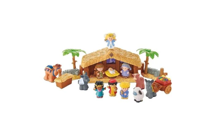 Fisher Price Little People Kerstal 2 Fisher Price Little People Kerstal - Afbeelding 2