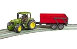 Bruder 2057 John Deere 6920 Tractor Met Aanhanger