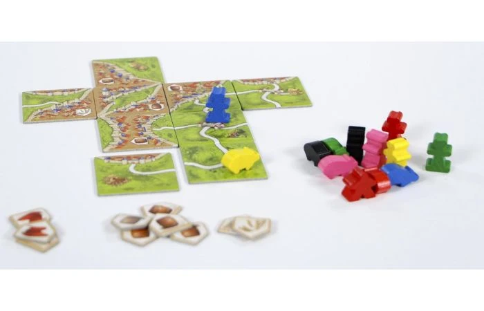 999 Games Carcassonne Kooplieden & Bouwmeesters Uitbreiding 3 999 Games Carcassonne Kooplieden & Bouwmeesters Uitbreiding - Afbeelding 3