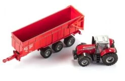 Siku 1844 Massey Ferguson Met Aanhangwagen 9 Siku 1844 Massey Ferguson Met Aanhangwagen -Trendy Speelgoedwinkel 128