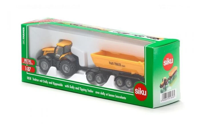 Siku 1858 JCB 825 Met Dolly En Aanhanger 7 Siku 1858 JCB 825 Met Dolly En Aanhanger - Afbeelding 7