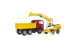 Bruder 2751 MAN Vrachtwagen Met Liebherr Kraan