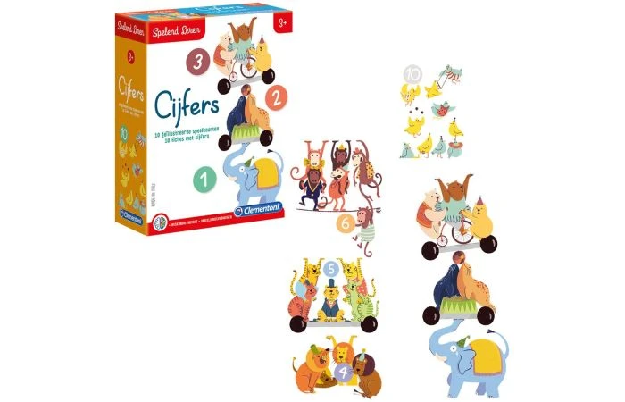 Clementoni Leerspel Getallenspel 1 Clementoni Leerspel Getallenspel