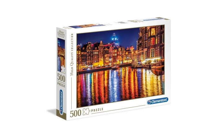 Clementoni Puzzel 500 Amsterdam 1 Clementoni Puzzel 500 Amsterdam