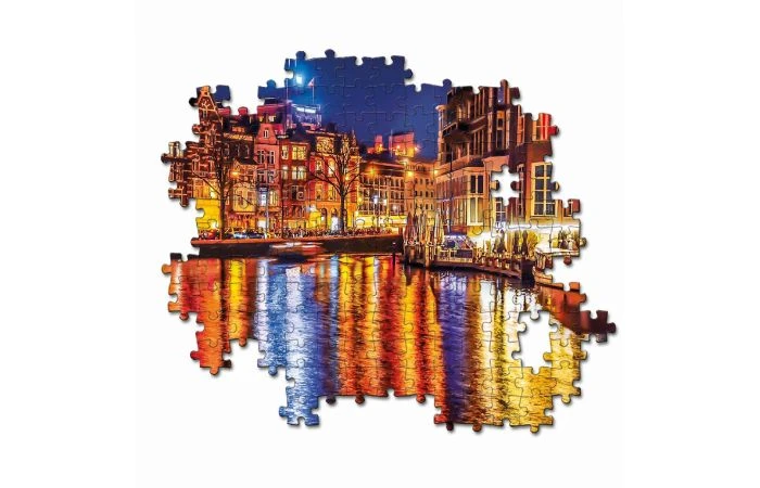 Clementoni Puzzel 500 Amsterdam 2 Clementoni Puzzel 500 Amsterdam - Afbeelding 2