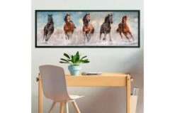 Clementoni Puzzel 1000 Panorama Horses -Trendy Speelgoedwinkel 2007643 030