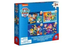 Paw Patrol Shoe Box Wood Puzzle 4 Pack 6 Paw Patrol Shoe Box Wood Puzzle 4 Pack -Trendy Speelgoedwinkel 2008053 040