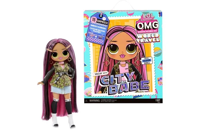 LOL Surprise OMG Travel Doll City Babe 1 LOL Surprise OMG Travel Doll City Babe