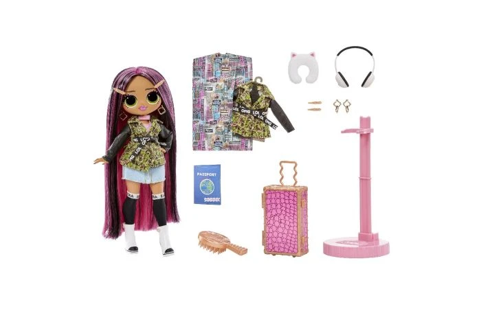 LOL Surprise OMG Travel Doll City Babe 2 LOL Surprise OMG Travel Doll City Babe - Afbeelding 2