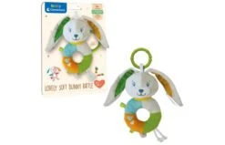 Clementoni Baby Zachte Bijtring Konijn