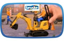 Bruder 62002 JCB Microkraan Met Bestuurder -Trendy Speelgoedwinkel 217dfe598218efe821d9bb5743c6d145acd0aac11e54aa45ae6163fc761c45b0