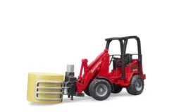 Bruder 2192 Shovel Schaeffer Balengrijper Met Hooibaal -Trendy Speelgoedwinkel 21922