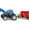 Siku 1988 New Holland Met Voermengwagen