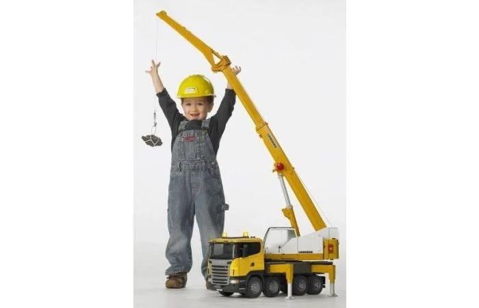 Bruder 3570 Scania Liebherr Telescoopkraan 5 Bruder 3570 Scania Liebherr Telescoopkraan - Afbeelding 5