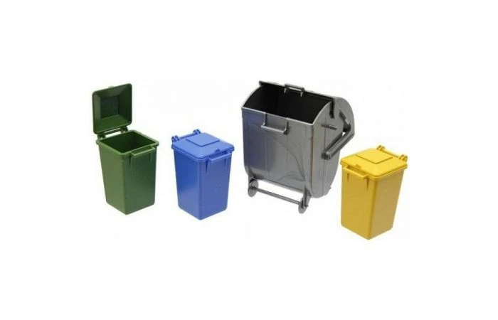 Bruder 2607 Set Vuilniscontainers 2 Bruder 2607 Set Vuilniscontainers - Afbeelding 2