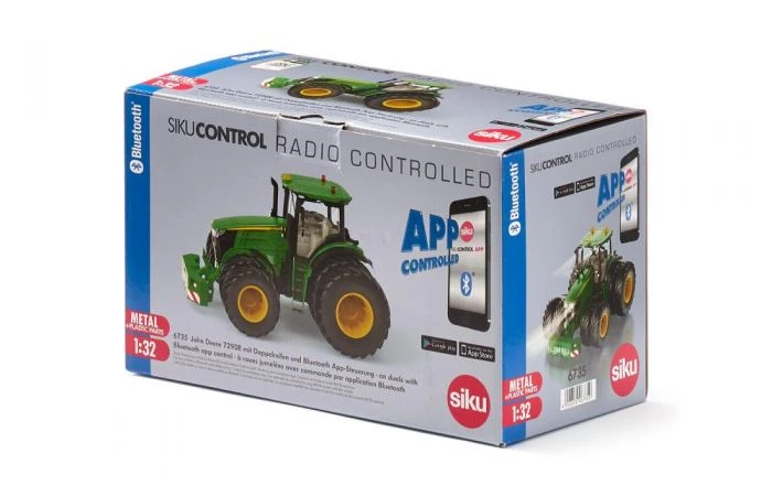 Siku 6735 John Deere 729R Met Dubbele Banden Met Bluetooth App Control 1:32 8 Siku 6735 John Deere 729R Met Dubbele Banden Met Bluetooth App Control 1:32 - Afbeelding 8