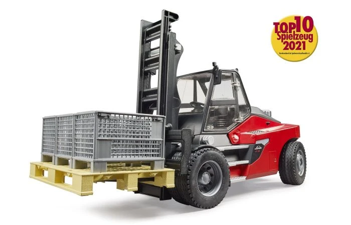 Bruder Linde HT160 Met Pallet En 3 Pallet Boxen 2 Bruder Linde HT160 Met Pallet En 3 Pallet Boxen - Afbeelding 2