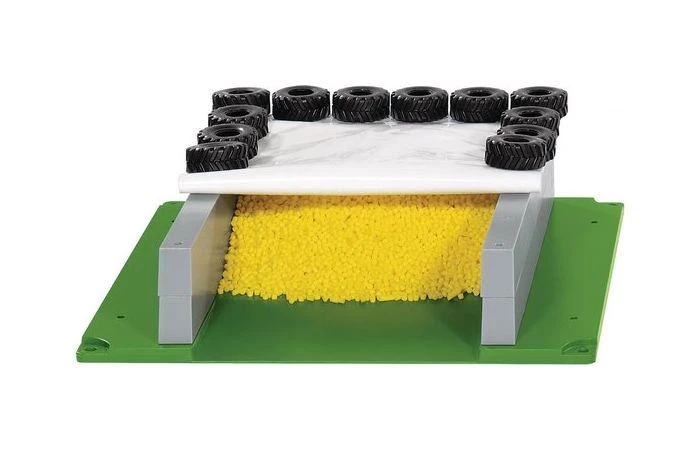 Siku Sleufsilo Met Afdekzeil En Banden 2 Siku Sleufsilo Met Afdekzeil En Banden - Afbeelding 2