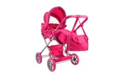 Poppenwagen 83 Cm Roze