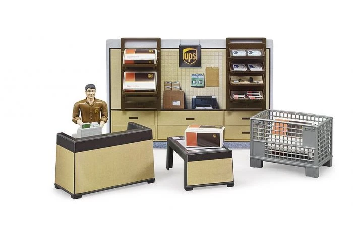 Bruder 6225 Bworld UPS Pakketpunt 1 Bruder 6225 Bworld UPS Pakketpunt