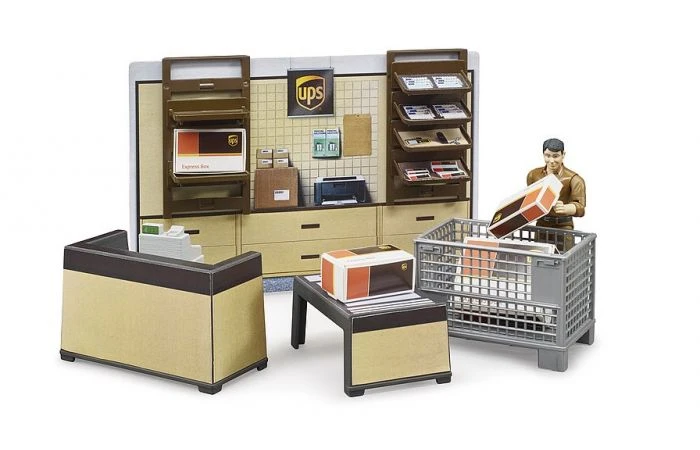 Bruder 6225 Bworld UPS Pakketpunt 2 Bruder 6225 Bworld UPS Pakketpunt - Afbeelding 2