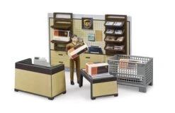 Bruder 6225 Bworld UPS Pakketpunt 5 Bruder 6225 Bworld UPS Pakketpunt -Trendy Speelgoedwinkel 68