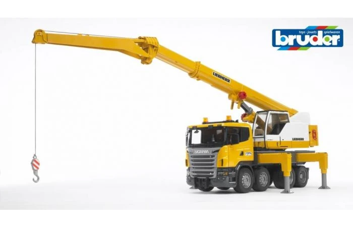 Bruder 3570 Scania Liebherr Telescoopkraan 7 Bruder 3570 Scania Liebherr Telescoopkraan - Afbeelding 7