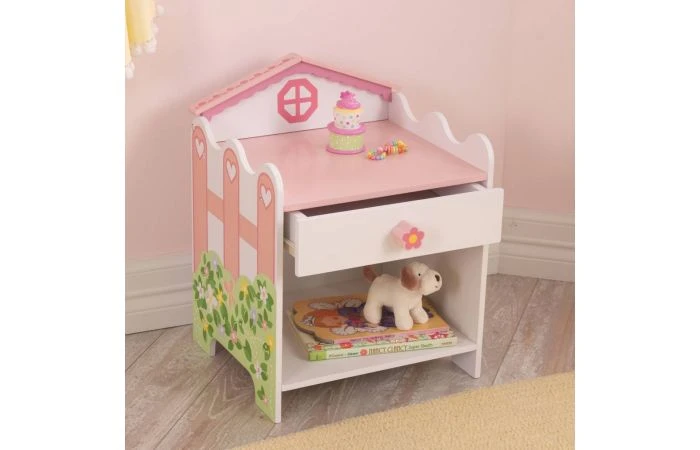 KidKraft Nachtkastje Poppenhuis-stijl 3 KidKraft Nachtkastje Poppenhuis-stijl - Afbeelding 3