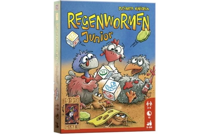 999 Games Regenwormen Junior 1 999 Games Regenwormen Junior