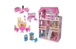 Poppenhuis Met Meubelset (17-delig) 5 Poppenhuis Met Meubelset (17-delig) -Trendy Speelgoedwinkel 972a5963f0a7fa09ad95ba5a1827bb03c979deea7c08e2c11fca7ba43821ebf4