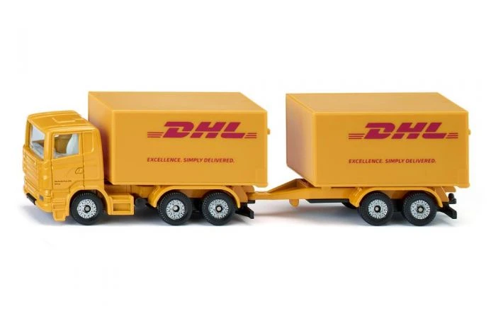 Siku 1694 Vrachtwagen Met DHL-aanhanger 1 Siku 1694 Vrachtwagen Met DHL-aanhanger