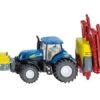 Siku 1799 New Holland Met Kverneland Veldspuit 1:87