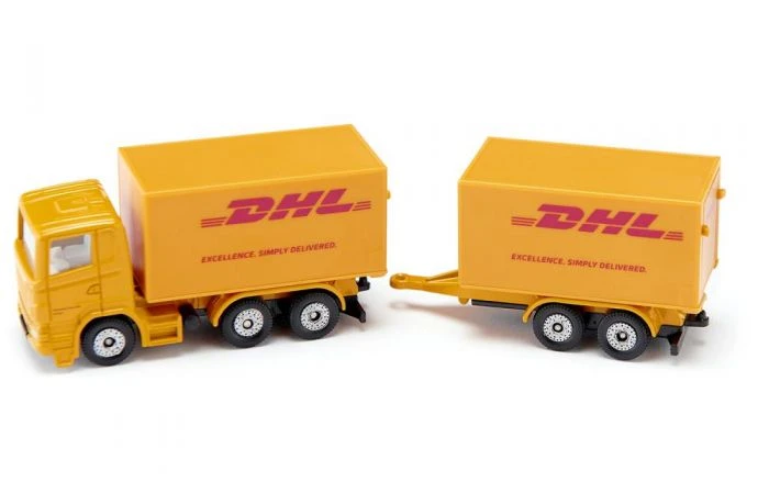 Siku 1694 Vrachtwagen Met DHL-aanhanger 2 Siku 1694 Vrachtwagen Met DHL-aanhanger - Afbeelding 2