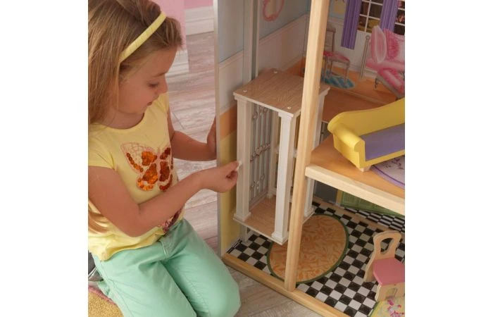 KidKraft Kaylee Poppenhuis 7 KidKraft Kaylee Poppenhuis - Afbeelding 7