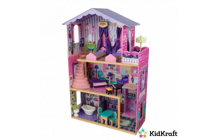 KidKraft Poppenhuis My Dream Mansion 1 KidKraft Poppenhuis My Dream Mansion