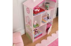 KidKraft Boekenkast Poppenhuis-stijl -Trendy Speelgoedwinkel bb73ee2df7354507494b52db6ad3f7f058c436ac5102424874943721b9332763