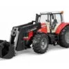 Bruder 3047 Massey Ferguson 7624 Tractor Met Voorlader