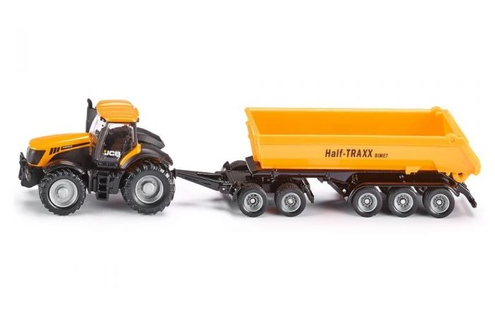 Siku 1858 JCB 825 Met Dolly En Aanhanger 1 Siku 1858 JCB 825 Met Dolly En Aanhanger