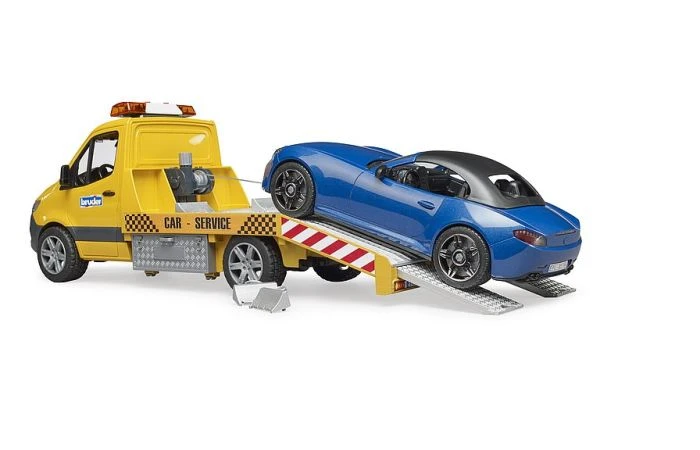 Bruder 2675 Mercedes Benz Sprinter Autotransporter Met Roadster 1 Bruder 2675 Mercedes Benz Sprinter Autotransporter Met Roadster