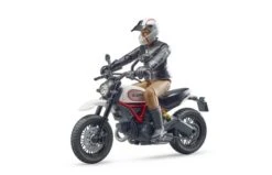 Bruder 63051 Scrambler Ducati Desert Sled En Bestuurder