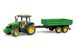 Bruder John Deere Tractor 5115 M + KieptrailerBF2108
