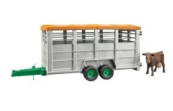 Bruder 2227 Veetransportaanhanger Met Koe