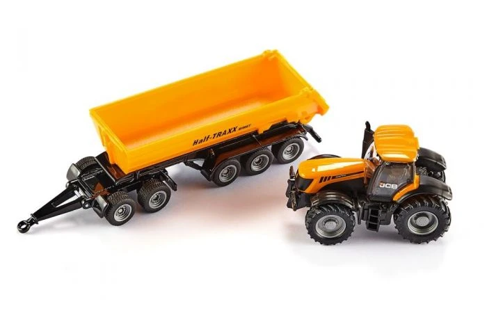 Siku 1858 JCB 825 Met Dolly En Aanhanger 5 Siku 1858 JCB 825 Met Dolly En Aanhanger - Afbeelding 5