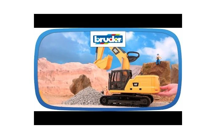 Bruder 2483 CAT Graafmachine 6 Bruder 2483 CAT Graafmachine - Afbeelding 6