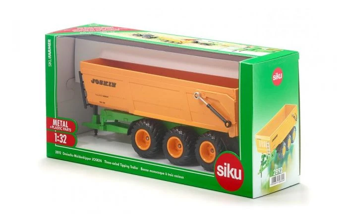 Siku 2892 Joskin 3-assige Trailer 1:32 2 Siku 2892 Joskin 3-assige Trailer 1:32 - Afbeelding 2