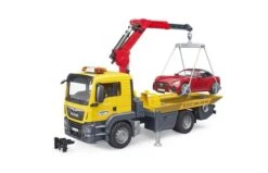 Bruder 3750 MAN LKW Trekker En Aanhanger Met Licht En Geluid -Trendy Speelgoedwinkel rode 1