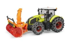 Bruder 3017 Claas Axion 95 Met Sneeuwkettingen En Sneeuwblazer -Trendy Speelgoedwinkel trekker