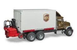 Bruder 2828 Mack Granite UPS Met Vorkheftruck 7 Bruder 2828 Mack Granite UPS Met Vorkheftruck -Trendy Speelgoedwinkel zc 2