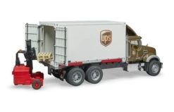 Bruder 2828 Mack Granite UPS Met Vorkheftruck 8 Bruder 2828 Mack Granite UPS Met Vorkheftruck -Trendy Speelgoedwinkel zc 3
